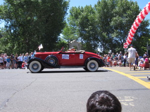 Rare vintage cars  dominated the entries